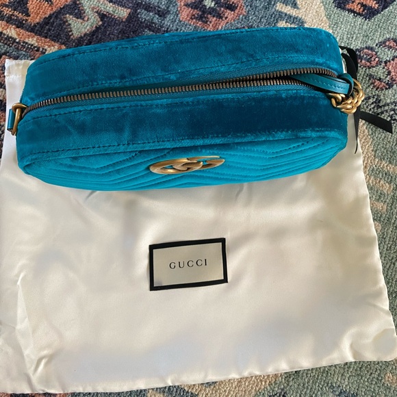 Gucci velvet marmont bag - Picture 2 of 7